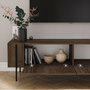 Hanah Home Soporte de TV Herman - Walnut